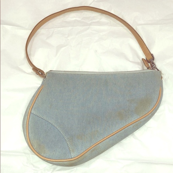 saddle bag blue